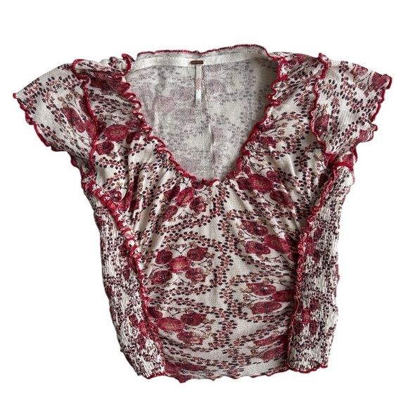 Free People Tops - Free People Oh My Baby Tee 100% Cotton Size Medium